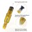 7RS Tattoo Cartridge Needles 20pcs, YILONG Standard 0.35mm Disposable Tattoo Needle for Tattoo Pen Rotary Machine