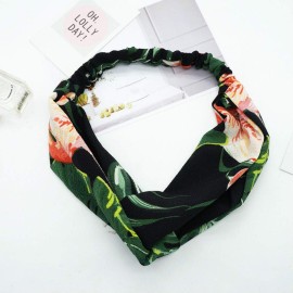 Aysekone 3 Pack Tropical Banana Leaf Headbands - Elastic Summer Hair Bands for Women, Girls, Beach & Yoga (3 Colors) Aysekone 3 Pack Tropical Banana Leaf Headbands - Elastic Summer Hair Bands for Women, Girls, Beach & Yoga (3 Colors)