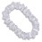 FlashingBlinkyLights Set of 12 Non-Light-Up White Leis Flower Necklaces