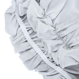 moonsix Women\'s Natural Silk Night Cap Satin Sleep Caps Elastic Head Cover Bonnet for Hair Care,Elastic,Grey moonsix Women\'s Natural Silk Night Cap Satin Sleep Caps Elastic Head Cover Bonnet for Hair Care,Elastic,Grey