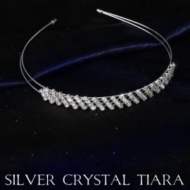 Teenitor Crown, 5pcs Tiaras for Women, Tiara Crown, Silver Tiara for Little Girls Rhinestone Headbands Wedding Headband Party Teenitor Crown, 5pcs Tiaras for Women, Tiara Crown, Silver Tiara for Little Girls Rhinestone Headbands Wedding Headband Party