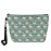 Mumeson Cute Pug Print PU Leather Cosmetic Pouch Travel Casual Handle Toiletry Storage Bag