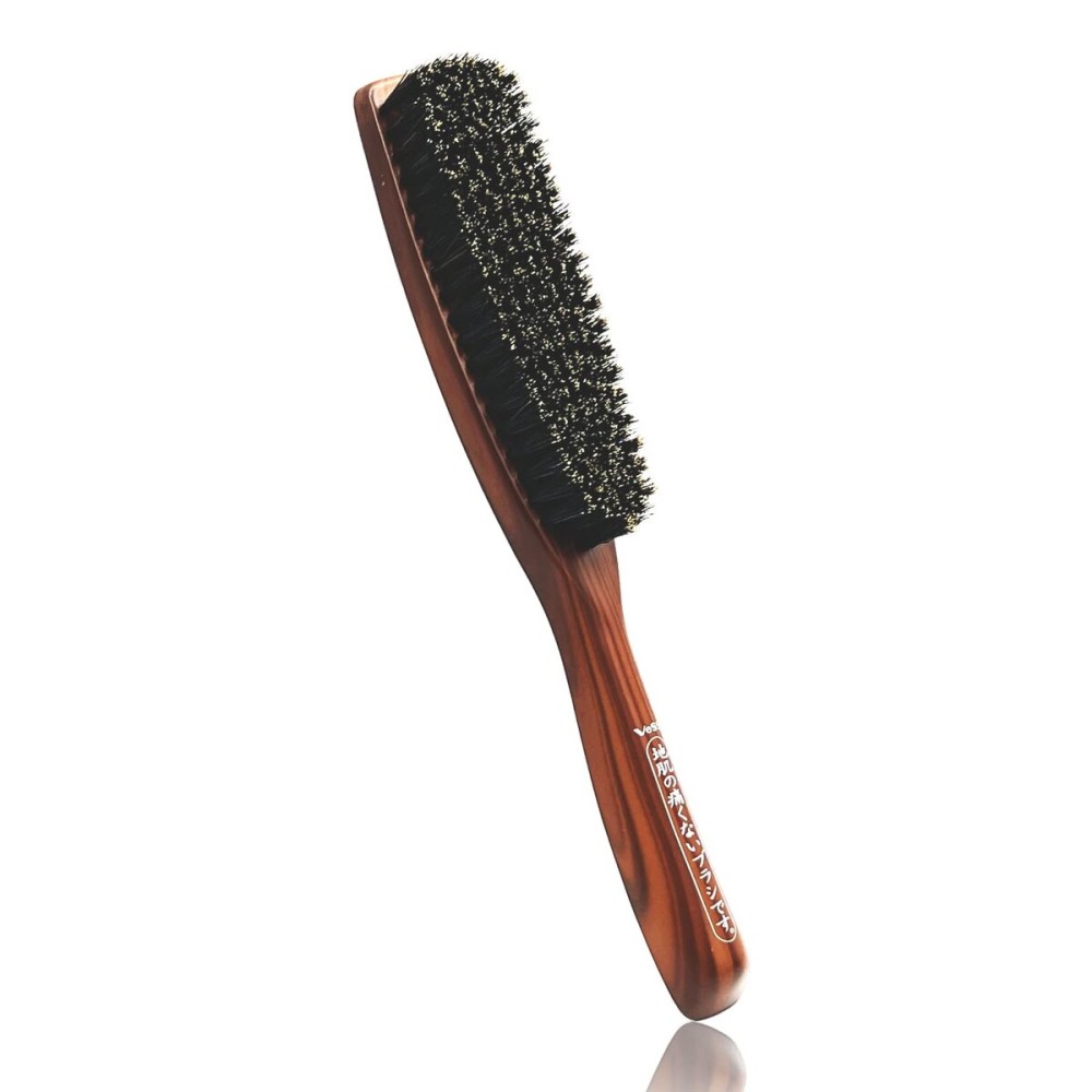 Hair Brush for Glossy and Tangle-Free Thin Hair: Soft Bristles to Prevent Breakage and Reduce Pain on Sensitive Scalps