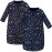 Hudson Baby Unisex Baby Cotton Long-Sleeve Wearable Sleeping Bag, Sack, Blanket, Metallic Stars, 0-3 Months