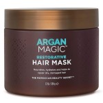 Argan Magic Restorative Hair Mask - Protein Rich Conditioning Hair Mask that Hydrates, Restores And Repairs Damaged Hair | Made in USA, Paraben Free, Cruelty Free (12 oz)