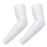 HDE Arm Compression Sleeves for Kids Basketball Shooting Sleeve - Youth Sports Football Baseball Softball White - YS