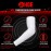HDE Arm Compression Sleeves for Kids Basketball Shooting Sleeve - Youth Sports Football Baseball Softball White - YS