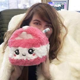 Squishable / Mini Comfort Food Strawberry Milk Carton - 7