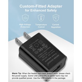 Aroma Season Heated Eye Mask for Dry Eyes, Warm Eye Compress with Flaxseed for MGD, Dry Eye Syndrome, FSA HSA Eligible, Chalazion Blepharitis Stye Eye Treatment, Steam Moist to Unclog Glands (Blue)