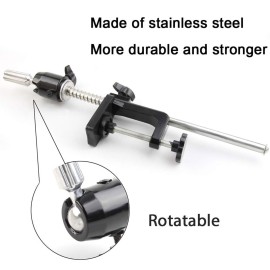 ZQIAN BEAUTY Scalable Wig Stand C Clamp Wig Head Stand Metal Mannequin Head Stand Holder Adjustable Height C-Clamp Table Stand Holder for Wig Doll Head ZQIAN BEAUTY Scalable Wig Stand C Clamp Wig Head Stand Metal Mannequin Head Stand Holder Adjustable Height C-Clamp Table Stand Holder for Wig Doll Head