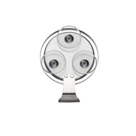 Ettori Shower Mirror Fogless for Shaving with Razor Holder, Powerful Lock Suction Fogless Mirror for Shower Ettori Shower Mirror Fogless for Shaving with Razor Holder, Powerful Lock Suction Fogless Mirror for Shower