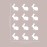 Set of 12 Vinyl Wall Art Decals - Bunnies - 4 x 4 - Fun Rabbits Home Bedroom Living Room Apartment Nursery Playroom - Cute Little Kids Toddler Teens Indoor Outdoor Decor (4 x 4, White)