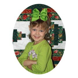 WD2U Girls 6 Classic Style Boutique Grosgrain Hair Bow French Clip Barrette (Lemon Yellow)