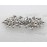 Faship Gorgeous Clear Rhinestone Crystal Flower Barrette Clip