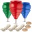 Authentic Spinning Tops Classic Wooden Trompos [Set of 3]
