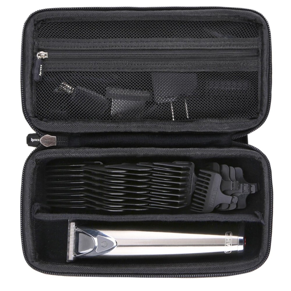 Aproca Hard Travel Storage Case,for Wahl Clipper Stainless Steel Lithium Ion Plus Beard Trimmer Hair Clippers Shavers 9818 / Braun MGK3060 Men\'s Beard Trimmer (Black) Aproca Hard Travel Storage Case,for Wahl Clipper Stainless Steel Lithium Ion Plus Beard Trimmer Hair Clippers Shavers 9818 / Braun MGK3060 Men\'s Beard Trimmer (Black)