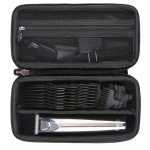 Aproca Hard Travel Storage Case,for Wahl Clipper Stainless Steel Lithium Ion Plus Beard Trimmer Hair Clippers Shavers 9818 / Braun MGK3060 Men\'s Beard Trimmer (Black)