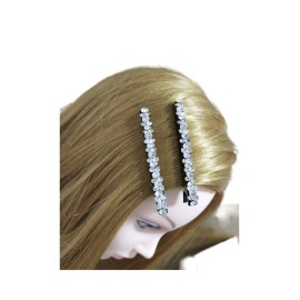 Vpang 2 Pcs Shiny Rhinestone Diamond Hair Barrette Clip Duckbill Alligator Clip Hair Accessories for Women Girls (White) Vpang 2 Pcs Shiny Rhinestone Diamond Hair Barrette Clip Duckbill Alligator Clip Hair Accessories for Women Girls (White)