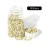 1000pcs Silicone Lined Micro Links Rings Beads Hair Feather Extensions 5.0x3.0x3.0 mm Hair Beads (Blonde)