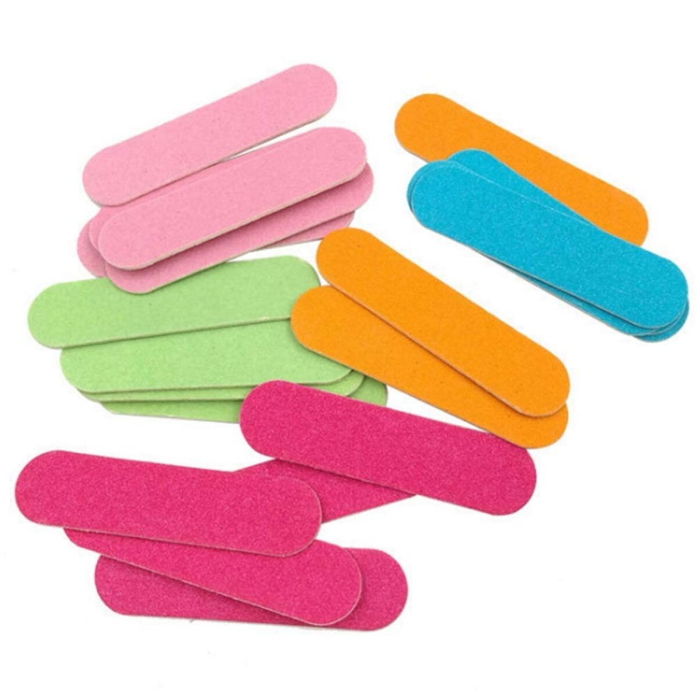50 Pcs Disposable Nail Files Colorful Mini Emery Boards Nail Art Tools for Home or Professional Usage (Random Color) 50 Pcs Disposable Nail Files Colorful Mini Emery Boards Nail Art Tools for Home or Professional Usage (Random Color)