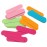 50 Pcs Disposable Nail Files Colorful Mini Emery Boards Nail Art Tools for Home or Professional Usage (Random Color)