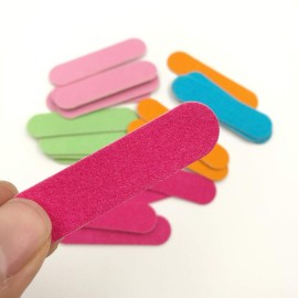 50 Pcs Disposable Nail Files Colorful Mini Emery Boards Nail Art Tools for Home or Professional Usage (Random Color) 50 Pcs Disposable Nail Files Colorful Mini Emery Boards Nail Art Tools for Home or Professional Usage (Random Color)