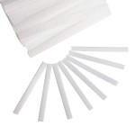 200 Pack Protect Pro Makeup Brush Protector Reusable Expandable Mesh Cover for Eyeshadow Brush