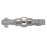 Faship Gorgeous Clear Crystal Hair Barrette Clip
