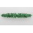 Faship Gorgeous Green CZ Crystal floral Hair Barrette