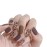 Press On Nails Matte Leopard Fake Nails with Glue Square False Nails Full Cover French Fake Fingernails Art Tips for Women Girls Stick On 24 Sheet