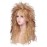 ColorGround Long Curly 80s Women Blonde with Reddish Brown Rocker Wig