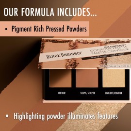 Black Radiance True Complexion Contour Palette, Dark To Deep Black Radiance True Complexion Contour Palette, Dark To Deep