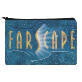 Farscape TV Show Logo Blue Makeup Cosmetic Bag Organizer Pouch