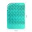 Sygile 11 X 7.5 Large Size Heat Resistant Silicone Travel Mat, Anti-Heat Pad for Hair Straighteners, Hair Rollers, Curling Irons, Flat Irons and Other Hair Styling Tools - Mint Green (Turquoise)