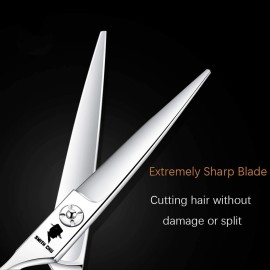 Professional Razor Blades Salon Left Handed Hair Cutting Scissors - Barber Shears for Left Hand - 6.0 Japanese 440 C Stainless Steel Left Handed Scissor Purple Professional Razor Blades Salon Left Handed Hair Cutting Scissors - Barber Shears for Left Hand - 6.0 Japanese 440 C Stainless Steel Left Handed Scissor Purple