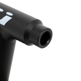 KUAT Dirtbag Bike Storage & Transportation Rack | Durable Steel Compact Direct Bolt-On Secure Bicycle Hauling Mount for Truck Beds Trailers Cargo Carriers | Black, 12mm x 100mm - Thru-Axle