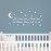 Vinyl Wall Art Decal - We Wished Upon A Shining Star And Twinkle Twinkle Here You Are - 11 x 25 - Cute Home Apartment Nursery Playroom Kids Boy Girl Bedroom - Moon And Stars Rhyme (11 x 25, White)