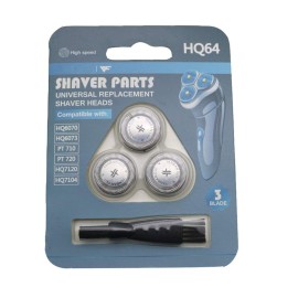 WuYan 3pcs Replacement Shaver Head for Philips HQ64 HQ54 HQ6070 HQ6073 7310XL PT710 HQ7325 HQ7340 PT715 PT725 PT720