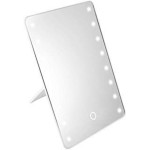 Sonew Makeup Mirror 16LED Dimmable Tabletop Lighted Cosmetic Vanity Mirror, Folding Travel Mirror and Rotating LED Illuminated Makeup Mirror