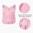 OrangeTag 2Pcs Ultra Absorbent Hair Quick Drying Towel Microfiber Hair Dry Wrap Turban Cute Kitty Ears Cap Bath Tool Hat for Women Girls