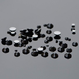 LPBeads 3456 Pieces Nail Crystals AB Nail Art Rhinestones Round Beads Flatback Glass Charms Gems Stones, 6 Sizes for Nails Decoration Makeup Clothes Shoes (Mix SS3 4 5 6 8 10, Black) LPBeads 3456 Pieces Nail Crystals AB Nail Art Rhinestones Round Beads Flatback Glass Charms Gems Stones, 6 Sizes for Nails Decoration Makeup Clothes Shoes (Mix SS3 4 5 6 8 10, Black)