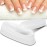 5 Pieces French Dip Powder Holder Tray, Nail Smile Line Molding Nail Container Manicure Mould Tool Portable White