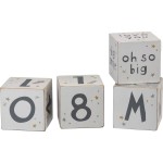 Primitives by Kathy Baby Milestone Blocks, Set of 4, Galaxy