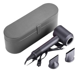 Meijunter (Black) PU Leather Hard Case Compatible with Dyson Supersonic Hair Dryer,Travel Portable Case Cover Bag Storage for Hair Dryer Meijunter (Black) PU Leather Hard Case Compatible with Dyson Supersonic Hair Dryer,Travel Portable Case Cover Bag Storage for Hair Dryer