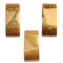 WOKOTO 10 Rolls Gold Foil Nail Art Transfer Stickers Tips Laser Adhesive Nail Wraps Decals Starry Sky Manicure Decoration (0.98inchs*39.4inchs) WOKOTO 10 Rolls Gold Foil Nail Art Transfer Stickers Tips Laser Adhesive Nail Wraps Decals Starry Sky Manicure Decoration (0.98inchs*39.4inchs)