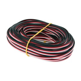 BDHI 32 feet 26awg Servo Extension Cable 30 Cord Lead Extended Wiring for RC DIY(BDHI-42)