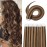 MY-LADY Tape In Hair Extensions Human Hair 24 Inch Medium Brown mix Dark Blonde 50g 20pcs Seamless Invisible Rooted Double Sided Tape In Remy Hair Extensions