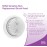 SPA SCIENCES NOVA Skin Cleansing Replacement Brush Head - Sensitive Brush