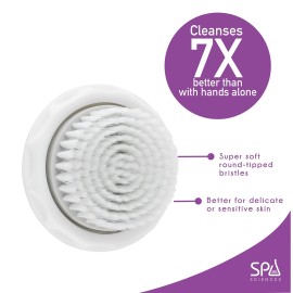 SPA SCIENCES NOVA Skin Cleansing Replacement Brush Head - Sensitive Brush SPA SCIENCES NOVA Skin Cleansing Replacement Brush Head - Sensitive Brush