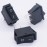 Twidec/5Pcs Rocker Switch 2 Pins 2 Position ON/Off AC 15A/125V 20A/12VDC SPST Car Boat Black Rocker Switch Toggle KCD3-101